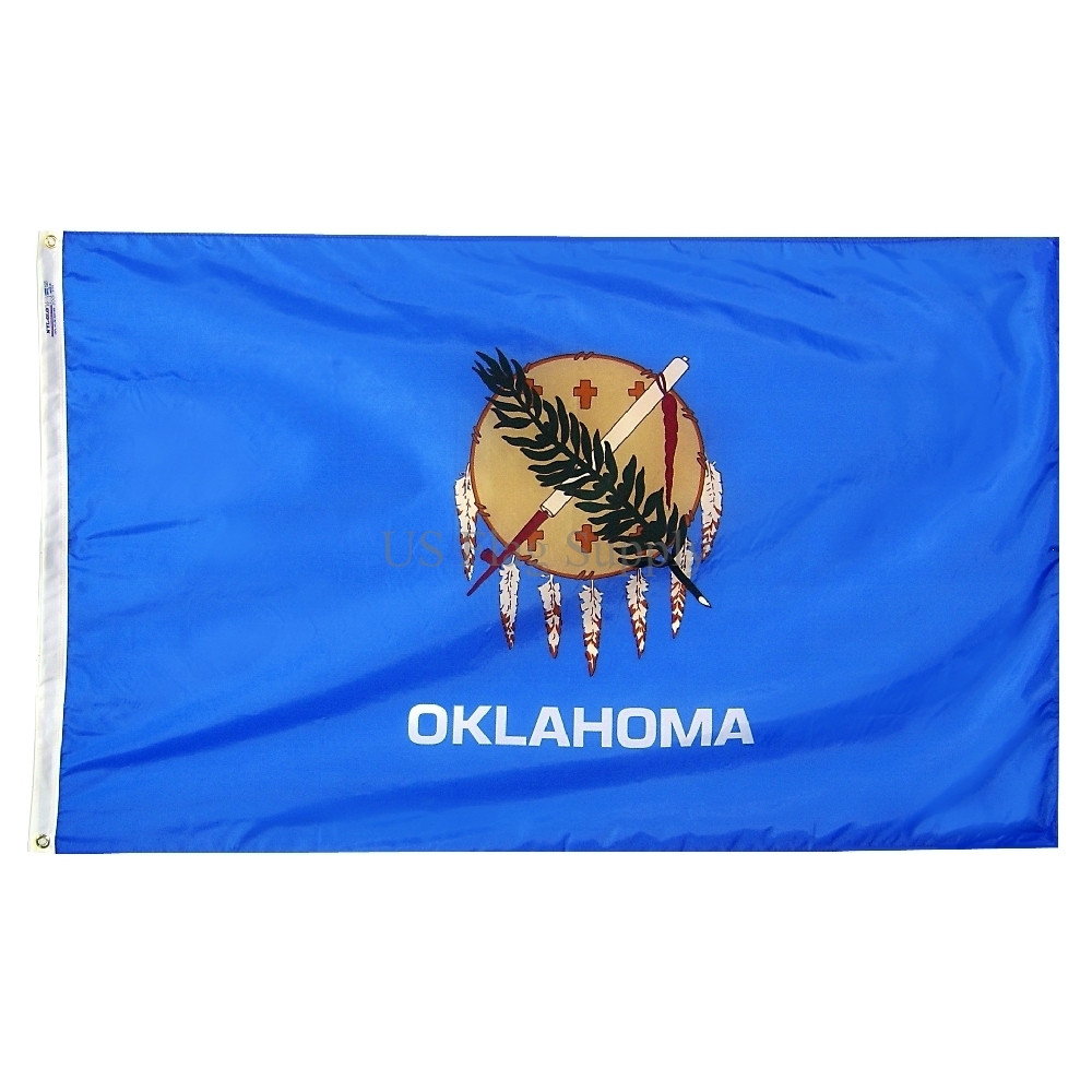 Oklahoma Flag 2 X 3 Ft For Outdoor Use