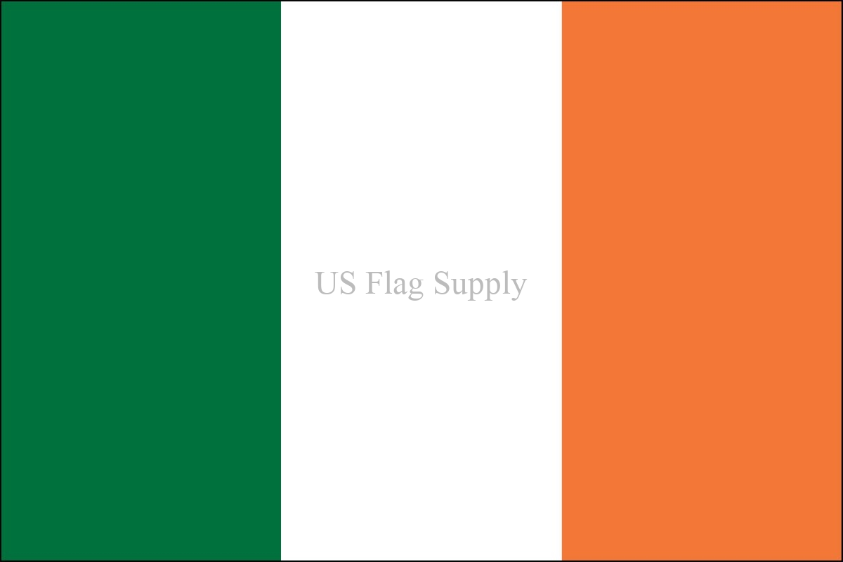 Ireland Flag 2 x 3 ft. Indoor Display or Parade Flag