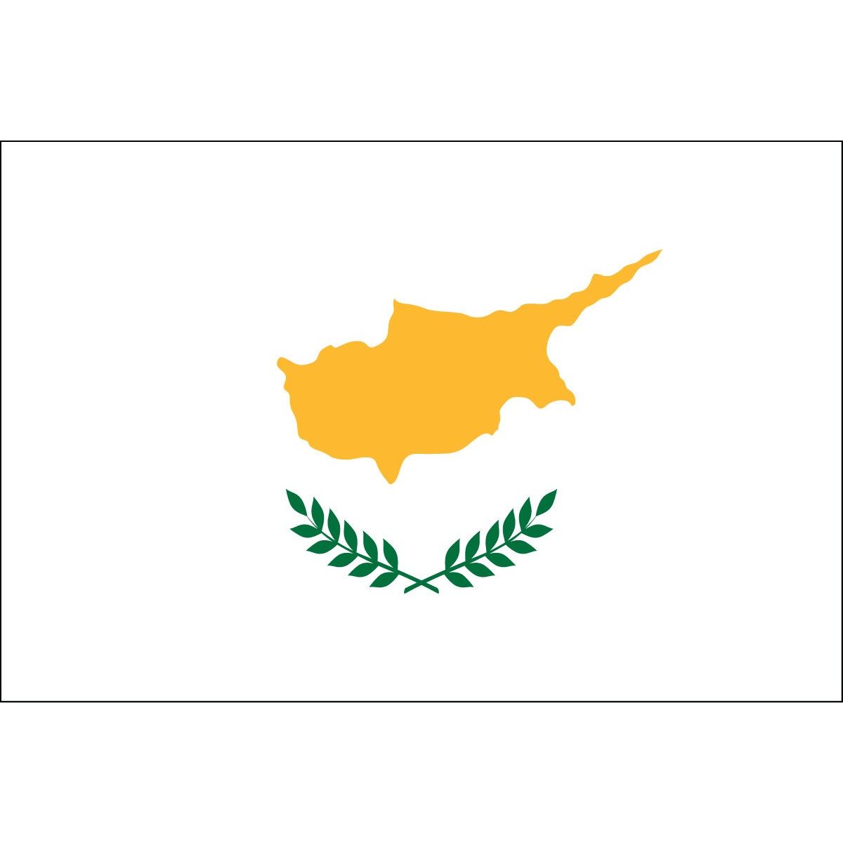 Cyprus Flag 4 X 6ft Indoor Flag