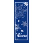 Welcome Snowflakes Banner