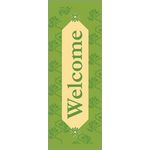 Green Welcome Ivy Banner