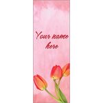 Watercolor Tulips Banner