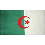 2 ft. x 3 ft. Algeria Flag for Indoor Display