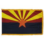 3ft. x 5ft. Arizona Flag Fringed for Indoor Display