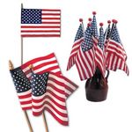 Small American Stick Flags