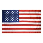4-1/3ft. x 5-1/2ft. US Flag for Indoor Display