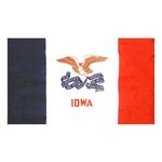 3ft. x 5ft. Iowa Flag Side Pole Sleeve