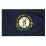 4ft. x 6ft. Kentucky Flag with Brass Grommets