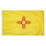 4ft. x 6ft. New Mexico Flag with Brass Grommets