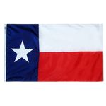 3ft. x 5ft. Texas Flag Cotton
