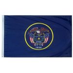 3ft. x 5ft. Old Utah Flag with Brass Grommets