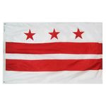 2ft. x 3ft. District of Columbia Flag with Brass Grommets