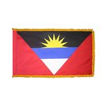 4ft. x 6ft. Antigua & Barbuda Flag for Parades & Display with Fringe