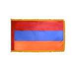 2ft. x 3ft. Armenia Flag Fringed for Indoor Display
