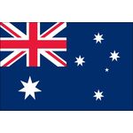 2ft. x 3ft. Australia Flag for Indoor Display