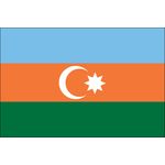 3ft. x 5ft. Azerbaijan Flag for Parades & Display
