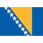 3ft. x 5ft. Bosnia-Herzegovina Flag Indoor