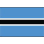 4ft. x 6ft. Botswana Flag for Parades & Display