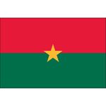 2ft. x 3ft. Burkina Faso Flag for Indoor Display