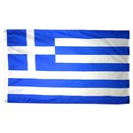 2ft. x 3ft. Greece Flag with Canvas Header