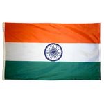 5ft. x 8ft. India Flag