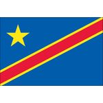 4ft. x 6ft. Democratic Republic Congo Flag for Parades & Display