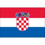 2ft. x 3ft. Croatia Flag for Indoor Display