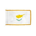 3ft. x 5ft. Cyprus Flag for Parades & Display with Fringe