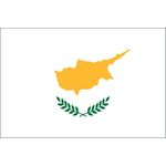 2ft. x 3ft. Cyprus Flag for Indoor Display