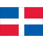3ft. x 5ft. Dominican Republic Flag No Seal for Parades & Display