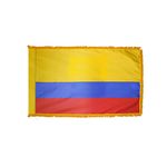 4ft. x 6ft. Ecuador Flag No Seal for Parades & Display with Fringe