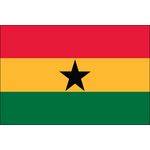 3ft. x 5ft. Ghana Flag for Parades & Display