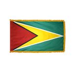 3ft. x 5ft. Guyana Flag for Parades & Display with Fringe