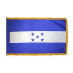 2ft. x 3ft. Honduras Flag Fringed for Indoor Display