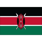 4ft. x 6ft. Kenya Flag for Parades & Display