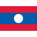 4ft. x 6ft. Laos Flag for Parades & Display