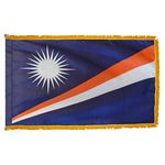4ft. x 6ft. Marshall Island Flag for Parades & Display with Fringe