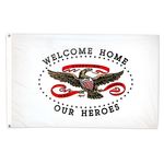 3ft. x 5ft. Welcome Home Our Hero Flag