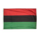 3ft. x 5ft. Afro American Flag for Parades & Display