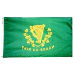 3ft. x 5ft. Erin go Bragh Flag with Brass Grommets