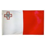 3ft. x 5ft. Malta Flag with Brass Grommets
