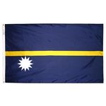 2ft. x 3ft. Nauru Flag with Canvas Header