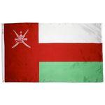4ft. x 6ft. Oman Flag with Brass Grommets