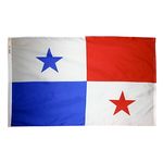 2ft. x 3ft. Panama Flag with Canvas Header