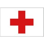 5 ft. x 8 ft. Red Cross Flag