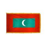 3ft. x 5ft. Maldives Flag for Parades & Display with Fringe