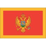 3ft. x 5ft. Montenegro Flag with Brass Grommets