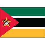 4ft. x 6ft. Mozambique Flag for Parades & Display