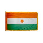 3ft. x 5ft. Niger Flag for Parades & Display with Fringe
