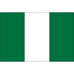 2ft. x 3ft. Nigeria Flag for Indoor Display
